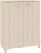vidaXL - Schoenenkast - HAMAR - 85x40x108 - cm - massief - grenenhout - honingbruin