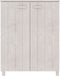 vidaXL - Schoenenkast - HAMAR - 85x40x108 - cm - massief - grenenhout - wit