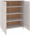 vidaXL - Schoenenkast - HAMAR - 85x40x108 - cm - massief - grenenhout - wit