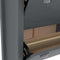 vidaXL - Schoenenkast - Hill - 72x35x124 - cm - massief - grenenhout - grijs