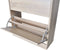 vidaXL - Schoenenkast - met - 2 - vakken - eiken-look - hout