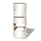vidaXL - Schoenenkast - met - 5 - spiegels - 63x17x169,5 - cm - eikenhout
