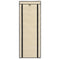 vidaXL - Schoenenkast - met - hoes - 57x29x162 - cm - stof - crème