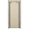 vidaXL - Schoenenkast - met - hoes - 58x28x106 - cm - stof - crème