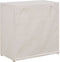 vidaXL - Schoenenkast - met - hoes - 79x40x80 - cm - stof - wit