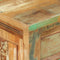 vidaXL - Schoenenkast - met - lade - 4-laags - massief - gerecycled - hout