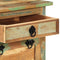 vidaXL - Schoenenkast - met - lade - 4-laags - massief - gerecycled - hout