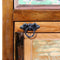 vidaXL - Schoenenkast - met - lade - 4-laags - massief - gerecycled - hout