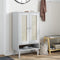 vidaXL-Schoenenkast-SENJA-59,5x35x107-cm-rattan-look-grenenhout-wit