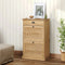 vidaXL - Schoenenkast - VIGO - 60x35x96 - cm - massief - grenenhout