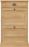vidaXL - Schoenenkast - VIGO - 60x35x96 - cm - massief - grenenhout