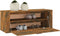 vidaXL - Schoenenkast - wandgemonteerd - 100x35x38 - cm - bewerkt - hout - eiken