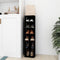 vidaXL - Schoenenkasten - 2 - st - 27,5x27x102 - cm - betongrijs