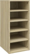 vidaXL - Schoenenkasten - 2 - st - 31,5x35x70 - cm - hout - sonoma - eikenkleur