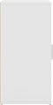 vidaXL - Schoenenkasten - 2 - st - 32x35x70 - cm - bewerkt - hout - wit