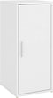 vidaXL - Schoenenkasten - 2 - st - 32x35x70 - cm - bewerkt - hout - wit