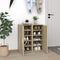 vidaXL - Schoenenkasten - 2 - st - 32x35x70 - cm - spaanplaat - sonoma - eikenkleurig
