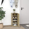 vidaXL - Schoenenkasten - 2 - st - 32x35x70 - cm - spaanplaat - sonoma - eikenkleurig