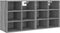 vidaXL - Schoenenkasten - 2 - st - 52,5x30x50 - cm - grijs - sonoma - eikenkleurig