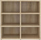 vidaXL - Schoenenkasten - 2 - st - 52,5x30x50 - cm - sonoma - eikenkleurig