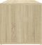vidaXL - Schoenenopbergbank - 105x35x35 - cm - bewerkt - hout - sonoma - eikenkleur