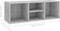 vidaXL - Schoenenopbergbank - 105x35x35 - cm - bewerkt - hout - betongrijs