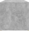 vidaXL - Schoenenopbergbank - 105x35x35 - cm - bewerkt - hout - betongrijs