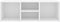 vidaXL - Schoenenopbergbank - 105x35x35 - cm - bewerkt - hout - wit