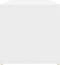vidaXL - Schoenenopbergbank - 105x35x35 - cm - bewerkt - hout - wit