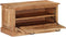 vidaXL - Schoenenopbergbank - 85x40x45 - cm - massief - acaciahout