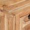 vidaXL - Schoenenopbergbank - 85x40x45 - cm - massief - acaciahout