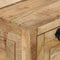 vidaXL - Schoenenopbergbank - 85x40x45 - cm - massief - mangohout