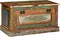 vidaXL - Schoenenopbergbank - massief - gerecycled - hout