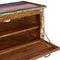 vidaXL - Schoenenopbergbank - massief - gerecycled - hout