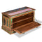 vidaXL - Schoenenopbergbank - massief - gerecycled - hout