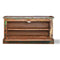 vidaXL - Schoenenopbergbank - massief - gerecycled - hout