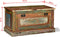 vidaXL - Schoenenopbergbank - massief - gerecycled - hout