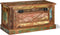 vidaXL - Schoenenopbergbank - massief - gerecycled - hout