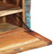 vidaXL - Schoenenopbergbank - massief - gerecycled - hout