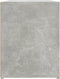 vidaXL - Schoenenrek - 100x35x45 - cm - bewerkt - hout - betongrijs