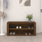 vidaXL - Schoenenrek - 100x35x45 - cm - bewerkt - hout - bruin - eikenkleur