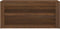 vidaXL - Schoenenrek - 100x35x45 - cm - bewerkt - hout - bruin - eikenkleur