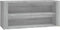 vidaXL - Schoenenrek - 100x35x45 - cm - bewerkt - hout - grijs - sonoma - eikenkleur