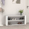 vidaXL - Schoenenrek - 100x35x45 - cm - bewerkt - hout - grijs - sonoma - eikenkleur