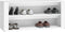 vidaXL - Schoenenrek - 100x35x45 - cm - bewerkt - hout - wit