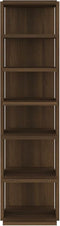 vidaXL - Schoenenrek - 27,5x27x102 - cm - bewerkt - hout - bruin - eikenkleur