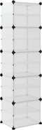 vidaXL - Schoenenrek - 44x31,5x153,5 - cm - polypropeen - transparant