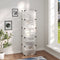vidaXL - Schoenenrek - 44x31,5x153,5 - cm - polypropeen - transparant