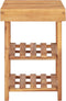 vidaXL - Schoenenrek - 50x32x45 - cm - massief - acaciahout