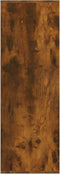 vidaXL - Schoenenrek - 54x34x100,5 - cm - bewerkt - hout - gerookt - eikenkleurig